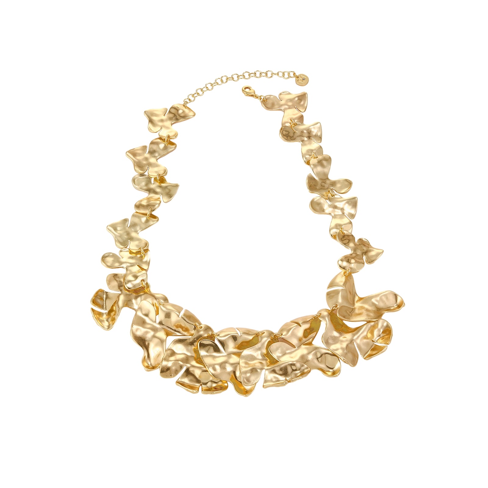 Luxe Ripple Statement Necklace