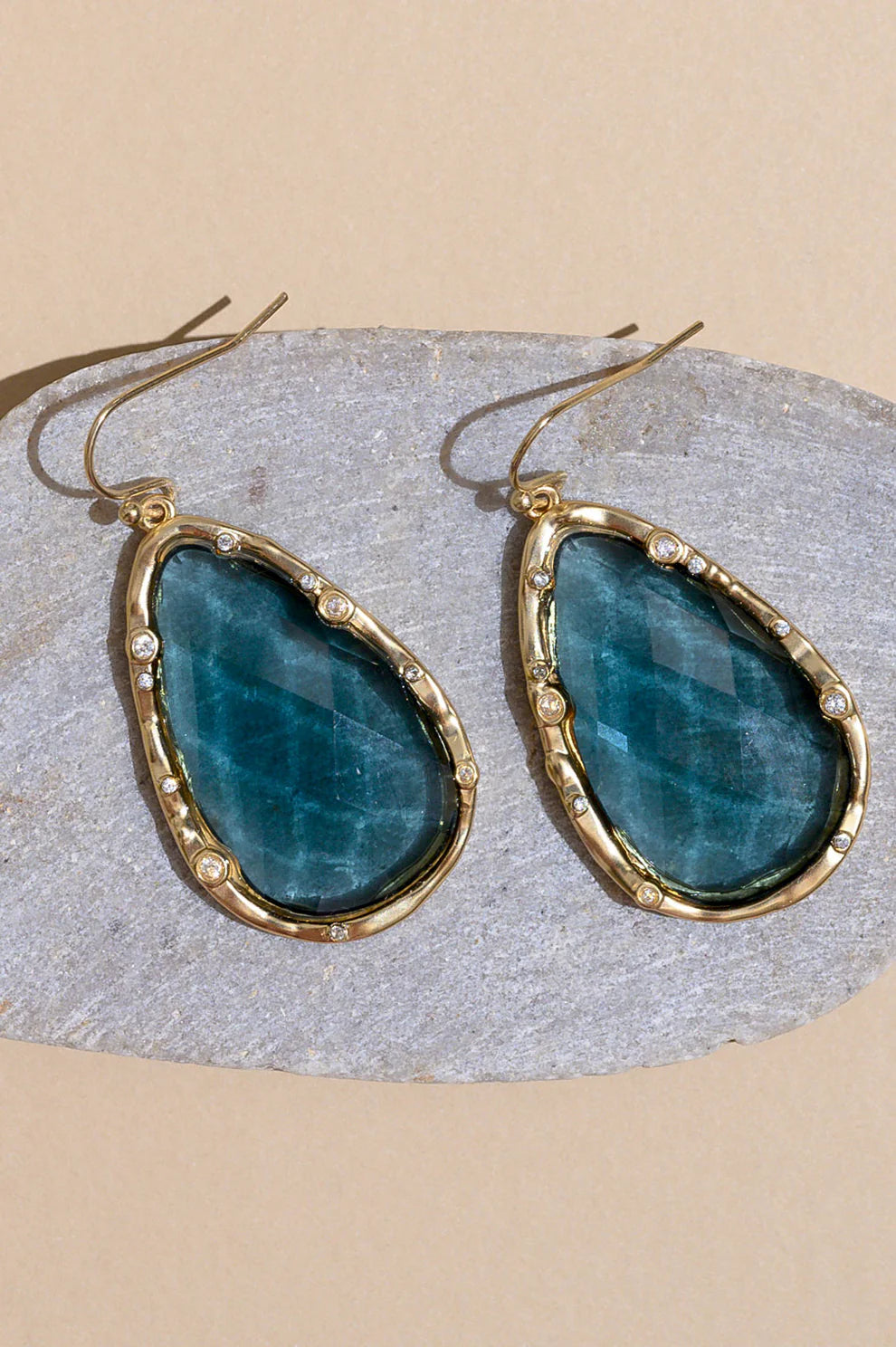 Timeless Nature's Beauty Teardrop Earrings