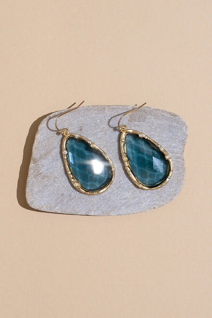 Timeless Nature's Beauty Teardrop Earrings