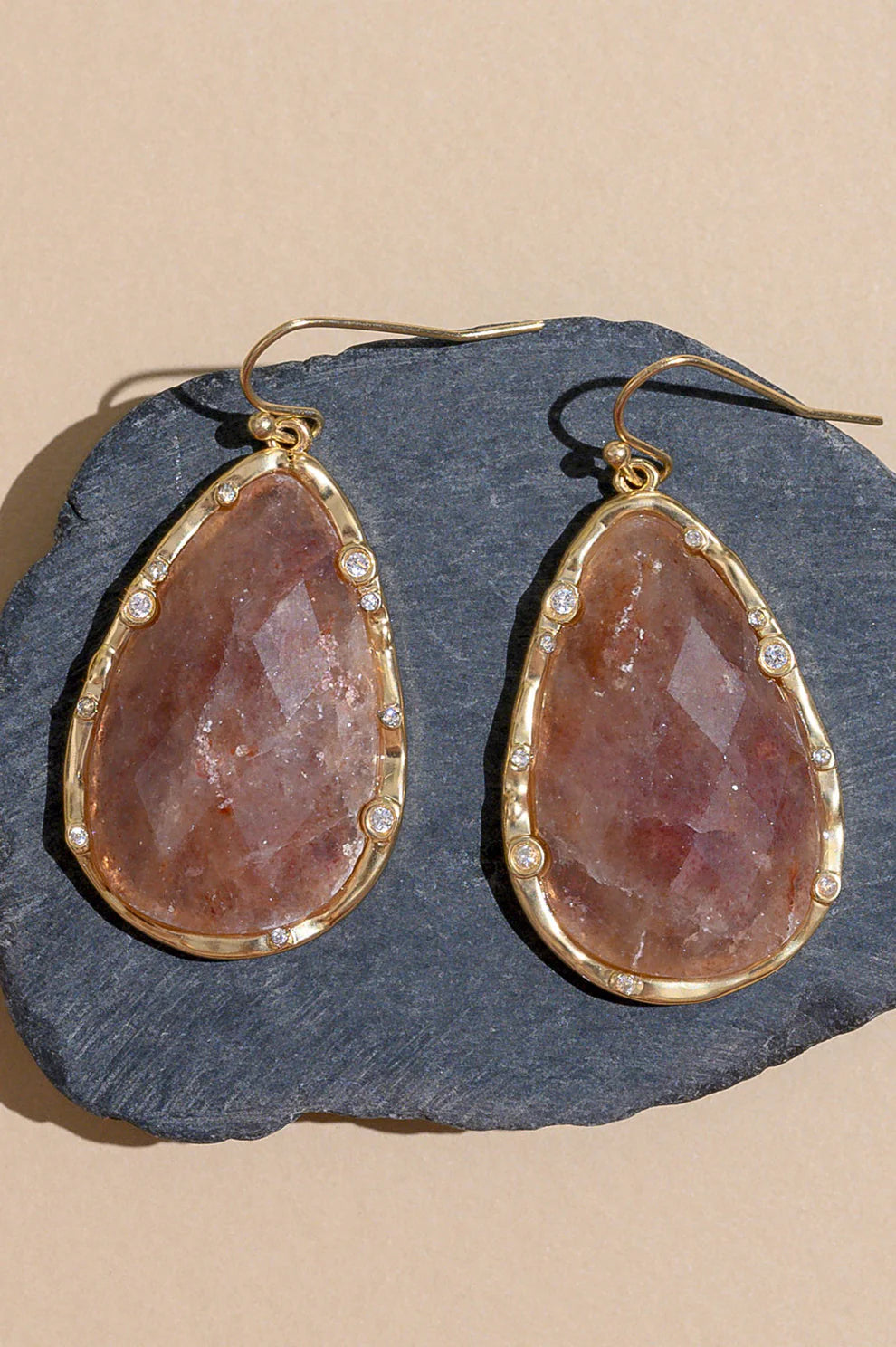 Timeless Nature's Beauty Teardrop Earrings