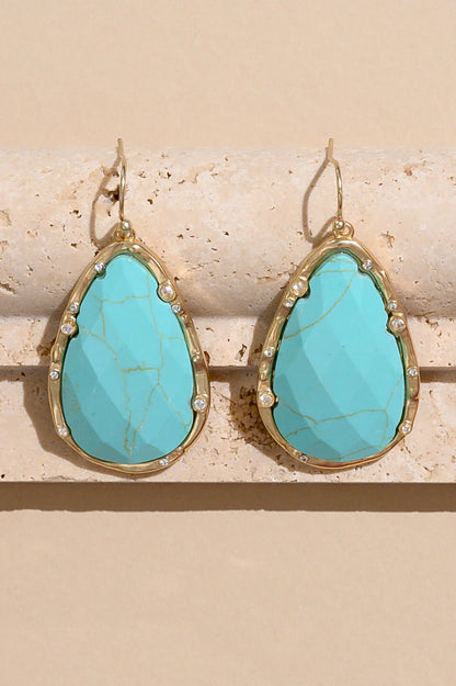 Timeless Nature's Beauty Teardrop Earrings