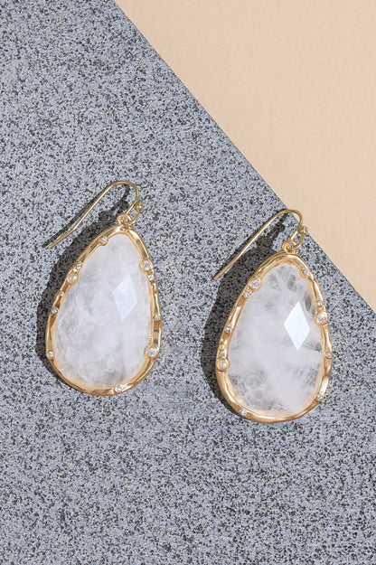 Timeless Nature's Beauty Teardrop Earrings