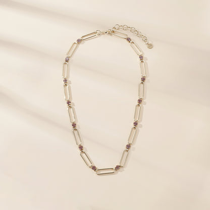 Crystal Link Necklace