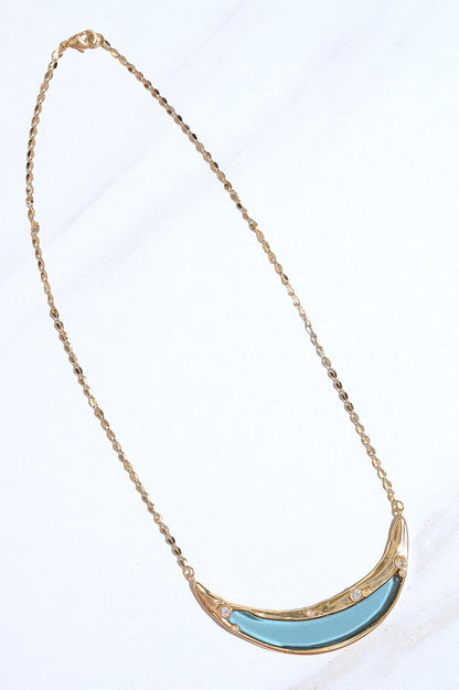 Sparkles Curved Bar Pendant