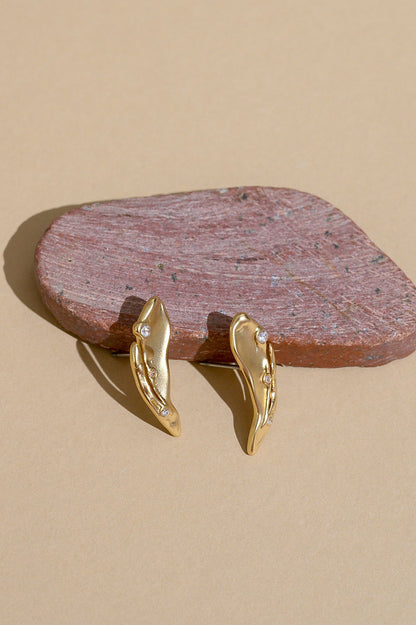 Angel Wings Stud Earrings