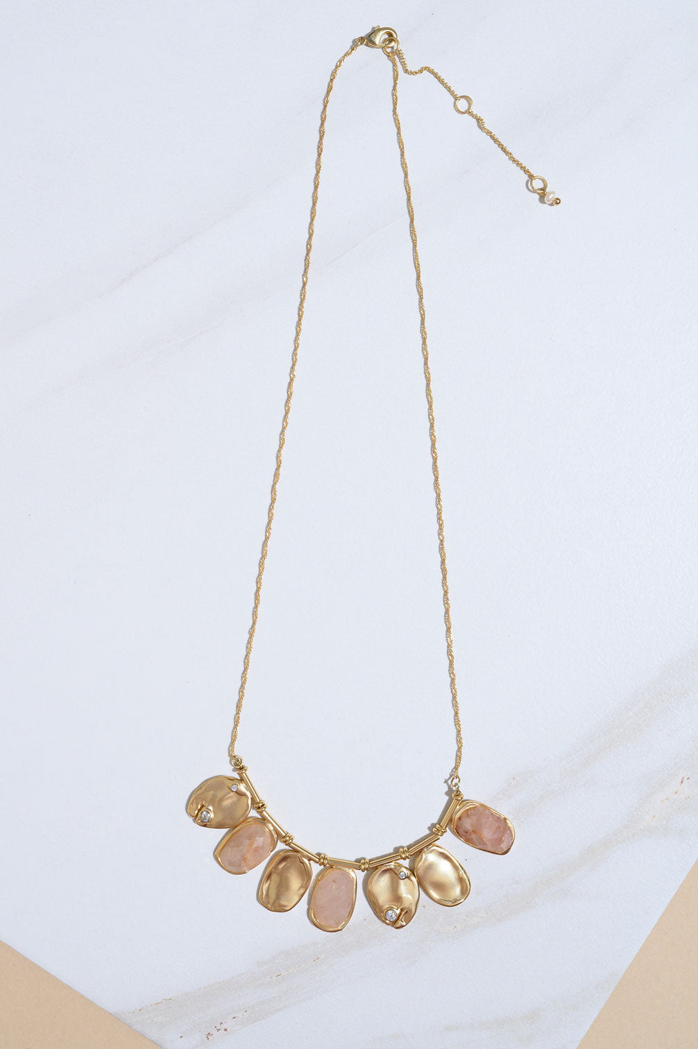 Dangling Multidrops Necklace